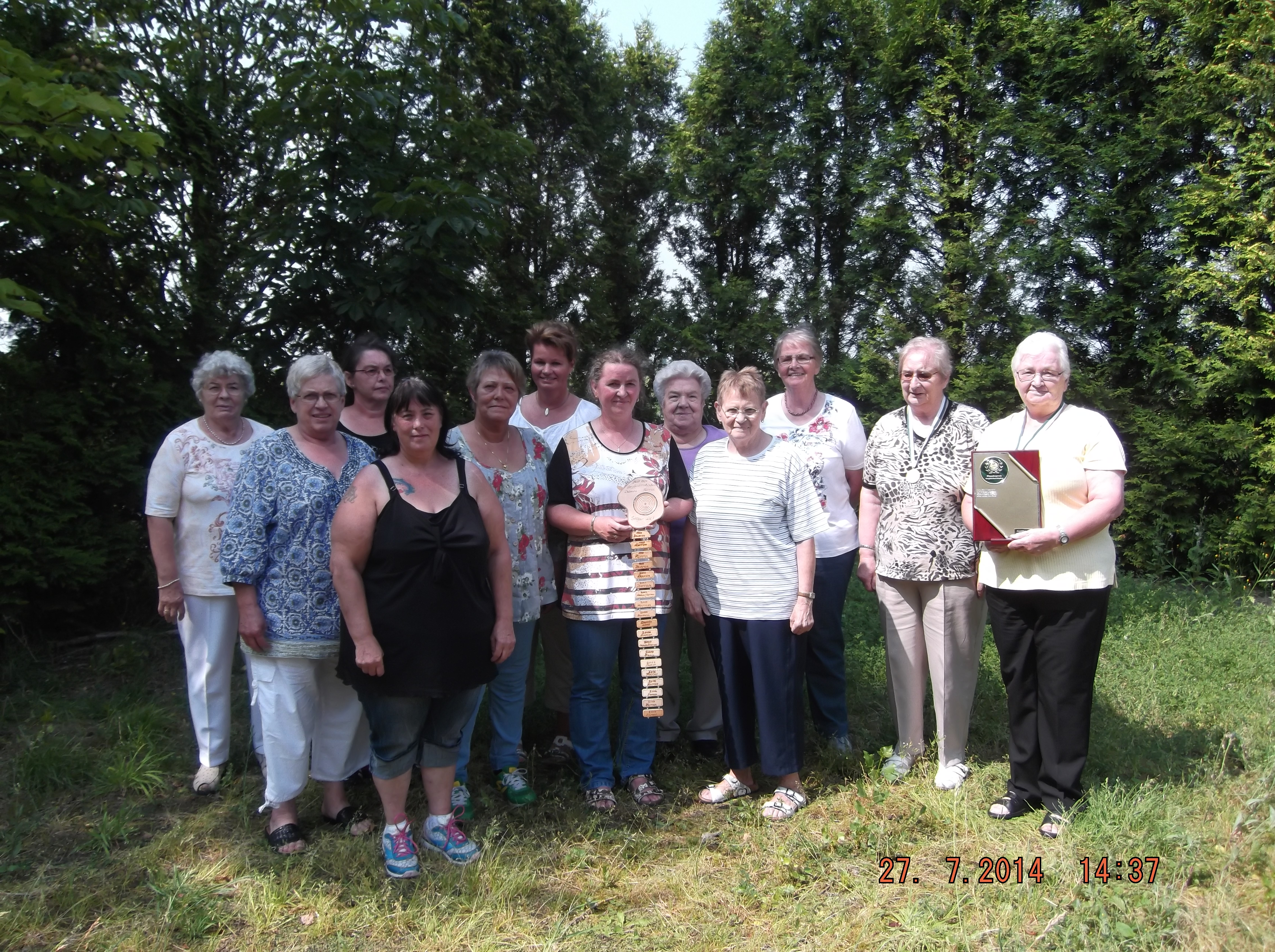 Siegermannschaft 2014